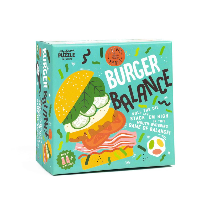 Burger Balance Board Game - لعبة
